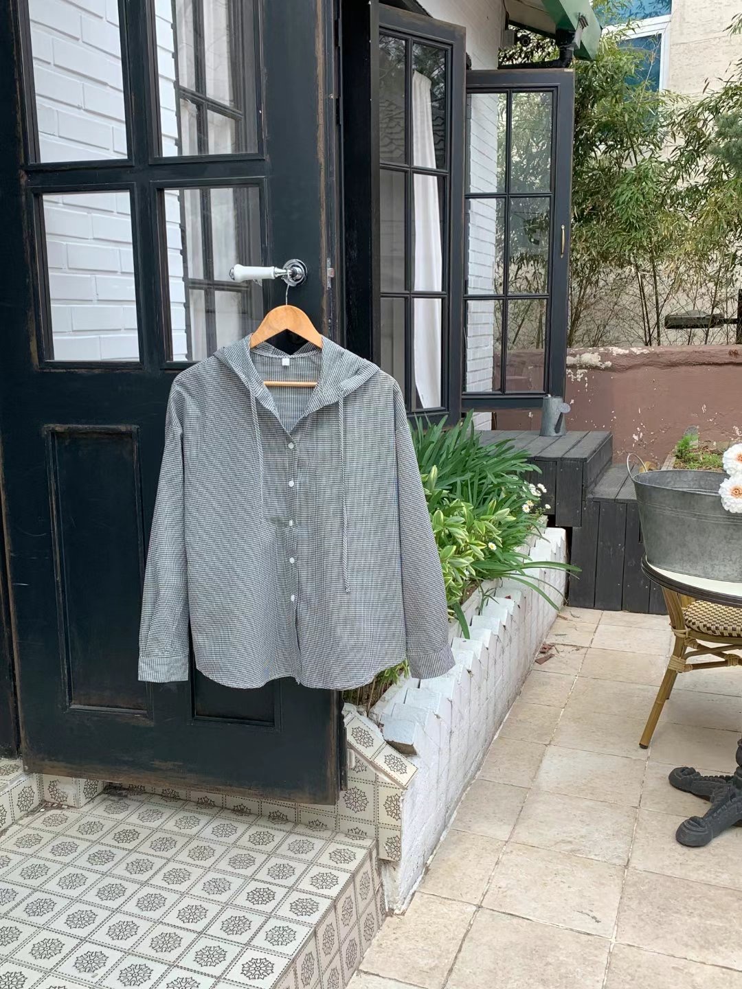 O SENSE-오센스-T韓國直郵東大門實拍女裝新款真品襯衫蕾絲衫LE VAIR襯衫/蕾絲衫圖色3