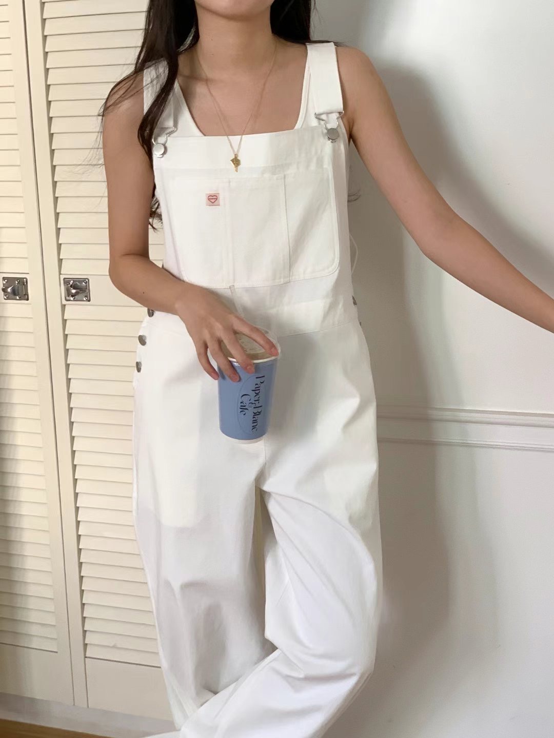 O SENSE-오센스-T韓國直郵東大門實拍女裝新款熱賣連體褲工裝褲LE VAIR連體褲