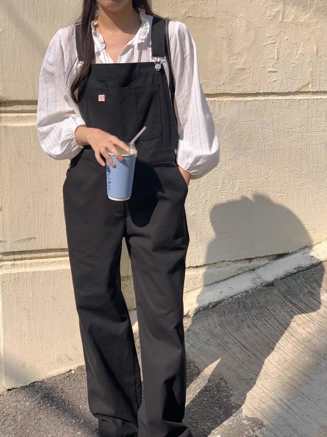 O SENSE-오센스-T韓國直郵東大門實拍女裝新款熱賣連體褲工裝褲LE VAIR連體褲