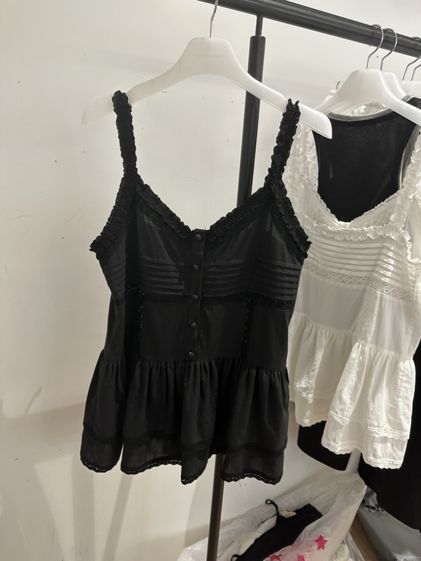 WE ARE/WELOVER韓國直郵東大門代購女裝新品熱賣吊帶背心SHOP_WE ARE吊帶/背心圖色2