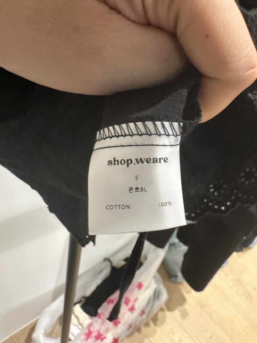 WE ARE/WELOVER韓國直郵東大門代購女裝新款休閑襯衫蕾絲衫SHOP_WE ARE襯衫/蕾絲衫