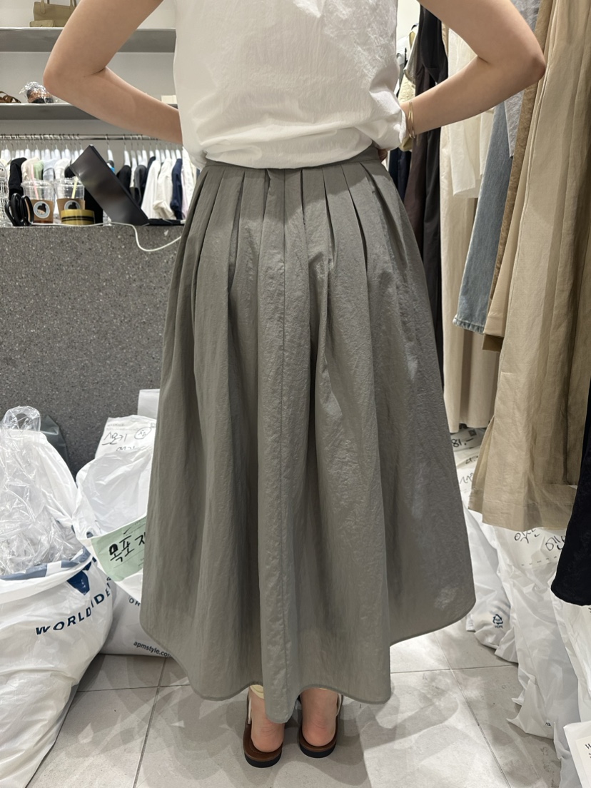 WOOD SAGE韓國直郵女裝新品推薦時尚職業真品人氣休閑長裙WOOD SAGE長裙