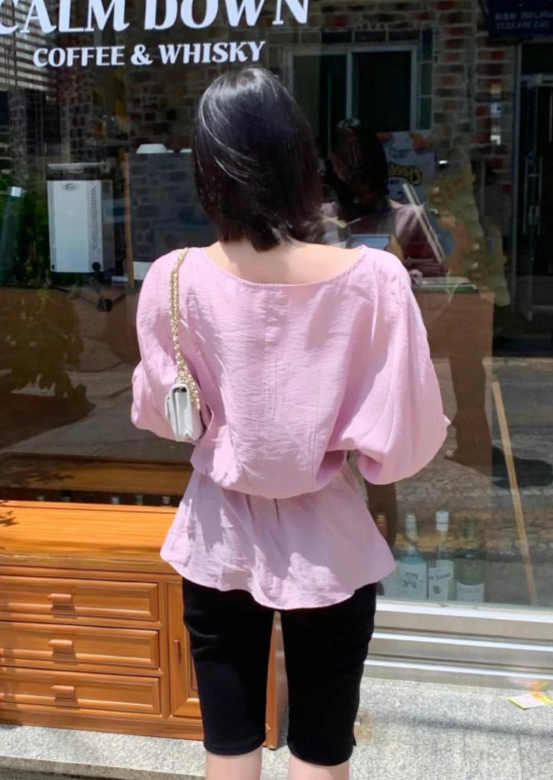 WUNDERKIND韓國直郵女裝新品熱賣人氣推薦真品時尚襯衫蕾絲衫WUNDERKIND襯衫/蕾絲衫