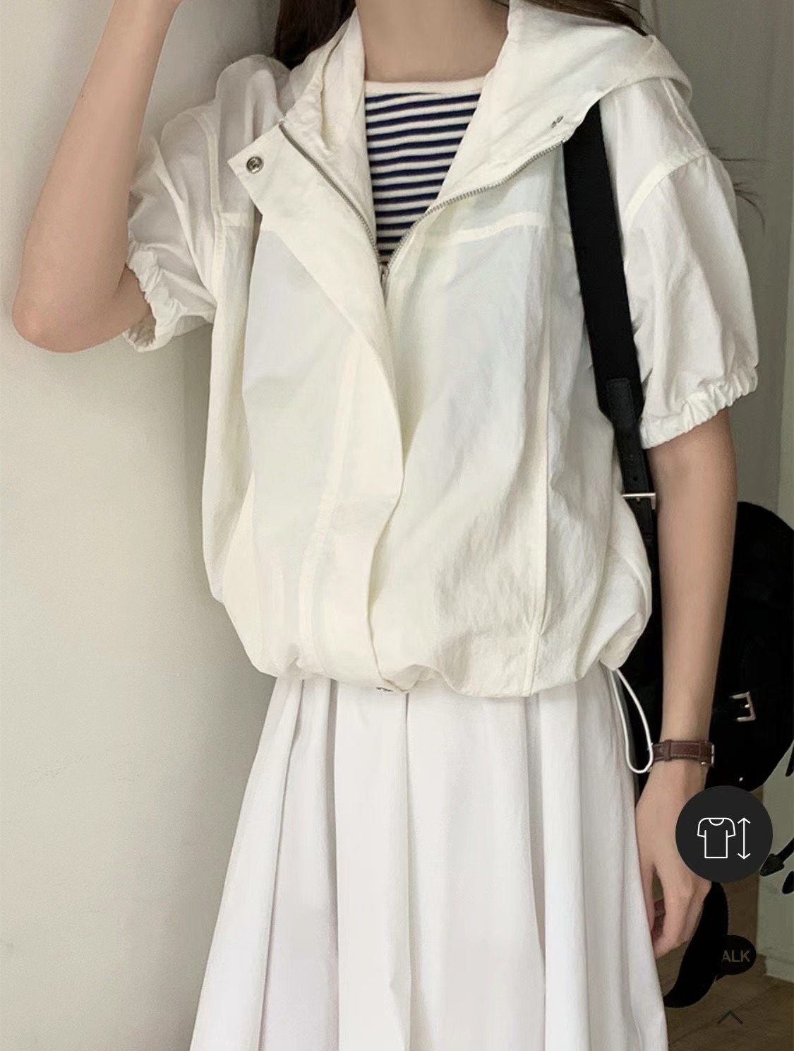 FEVER韓國直郵東大門實拍女裝新品推薦真品24春夏夾克連帽FEVER夾克