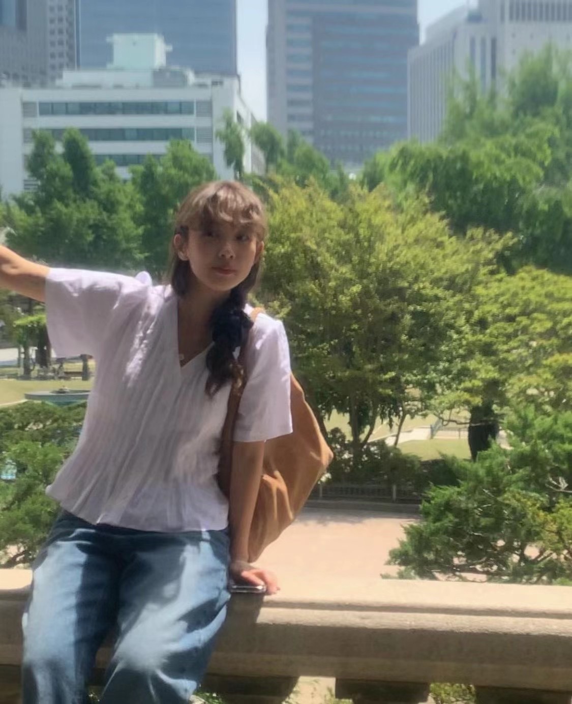 FEVER韓國直郵東大門代購女裝新款真品推薦熱賣吊帶背心亞麻FEVER吊帶/背心圖色3