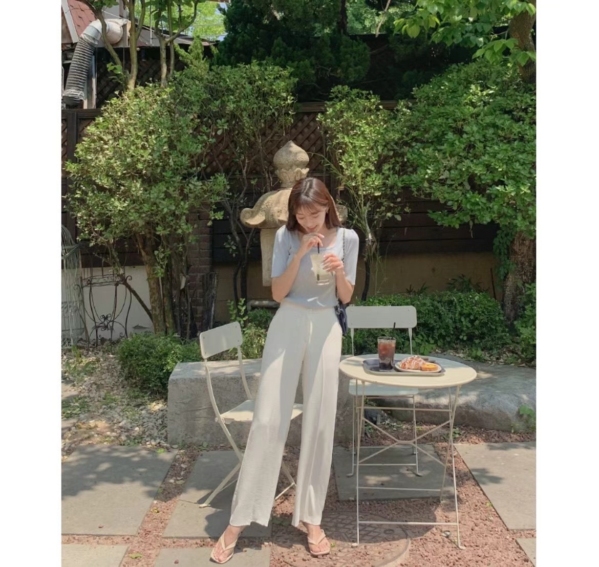 HIGHEND直郵韓國代購女裝新品熱賣時尚24春夏推薦正裝褲西褲HIGHEND正裝褲/西褲