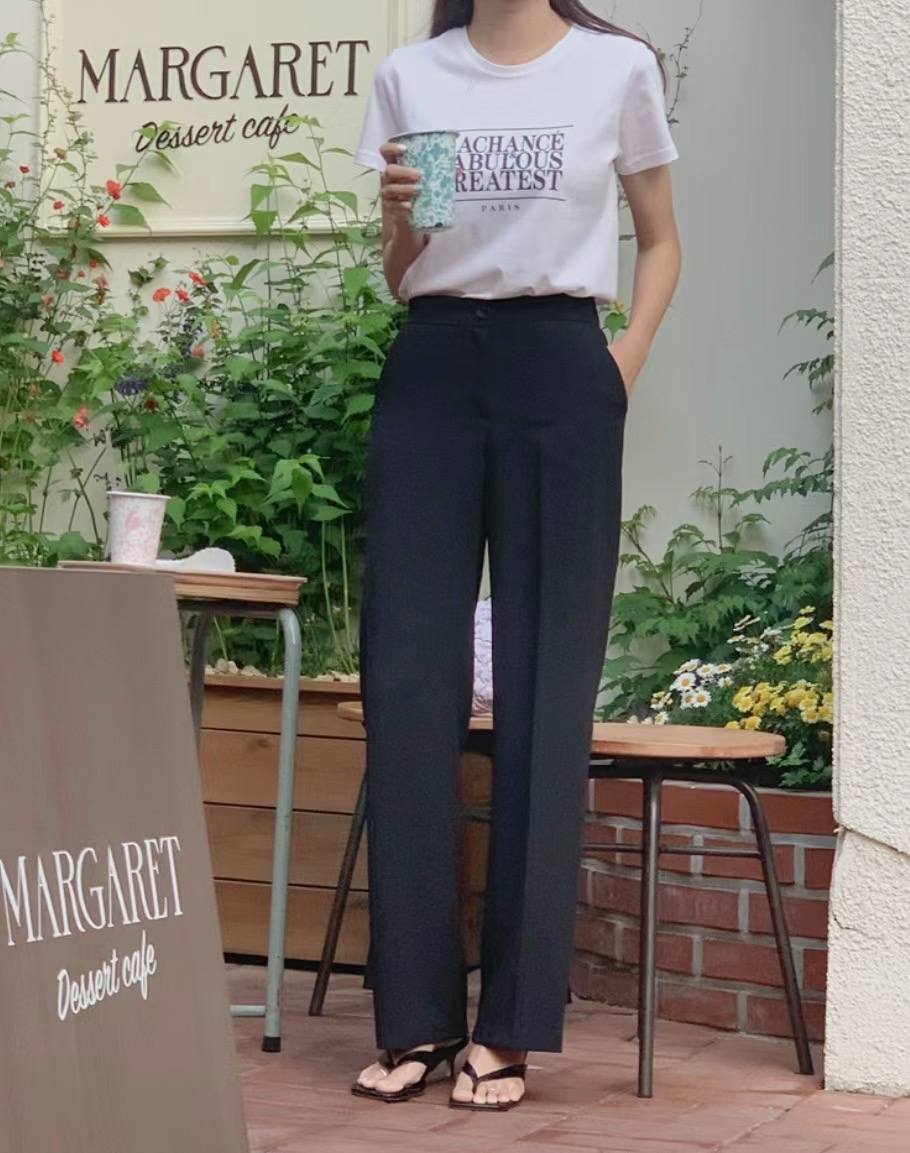 HIGHEND直郵韓國代購女裝新品熱賣時尚24春夏推薦正裝褲西褲HIGHEND正裝褲/西褲