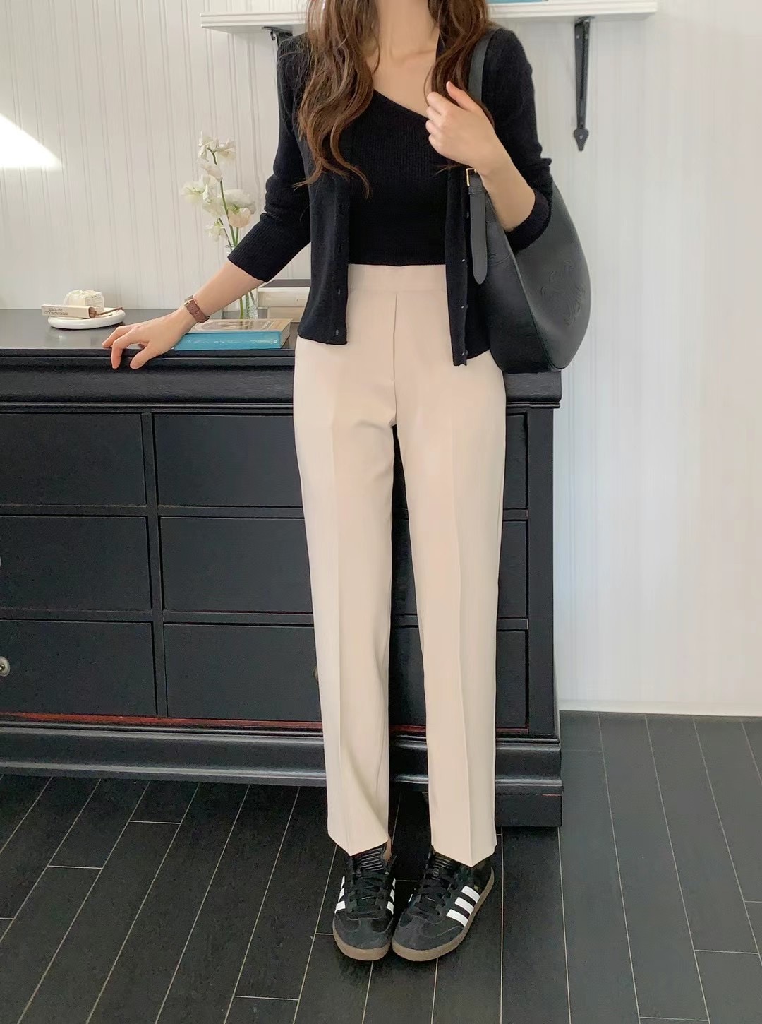 HIGHEND直郵韓國代購女裝新品24春夏熱賣時尚人氣正裝褲西褲HIGHEND正裝褲/西褲
