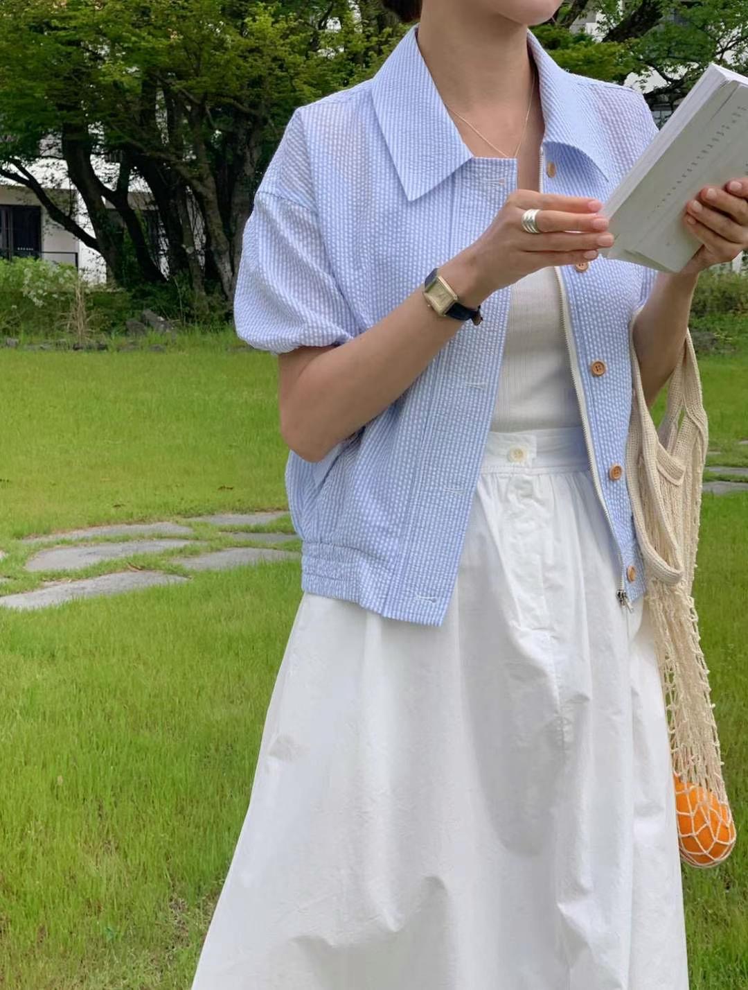 AREING直郵韓國代購女士新款熱賣時尚人氣真品休閑推薦夾克AREING夾克圖色3