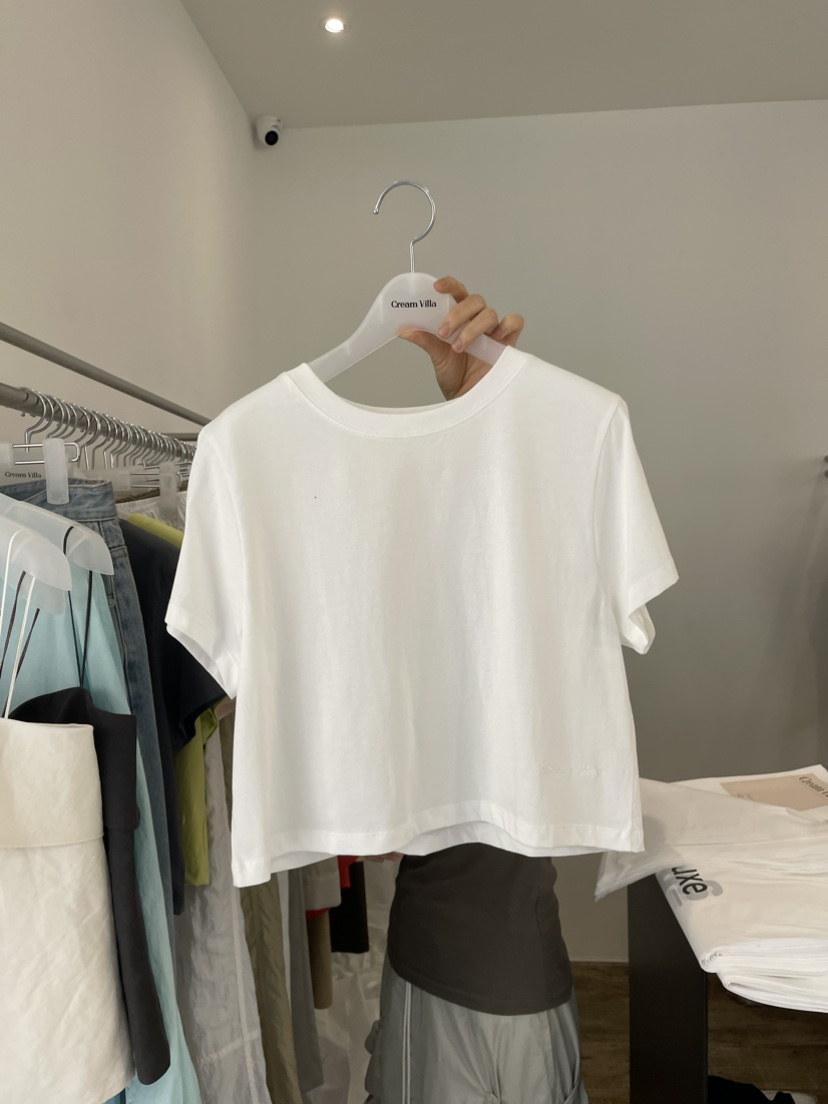 CREAM VILLA韓國直郵東大門代購女裝新品職業T恤CREAMVILLAT恤