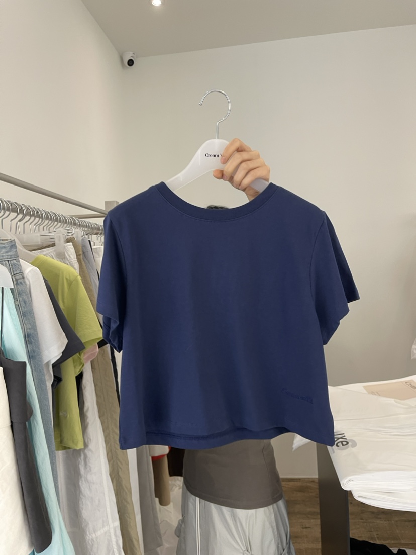 CREAM VILLA韓國直郵東大門代購女裝新品職業T恤CREAMVILLAT恤圖色3