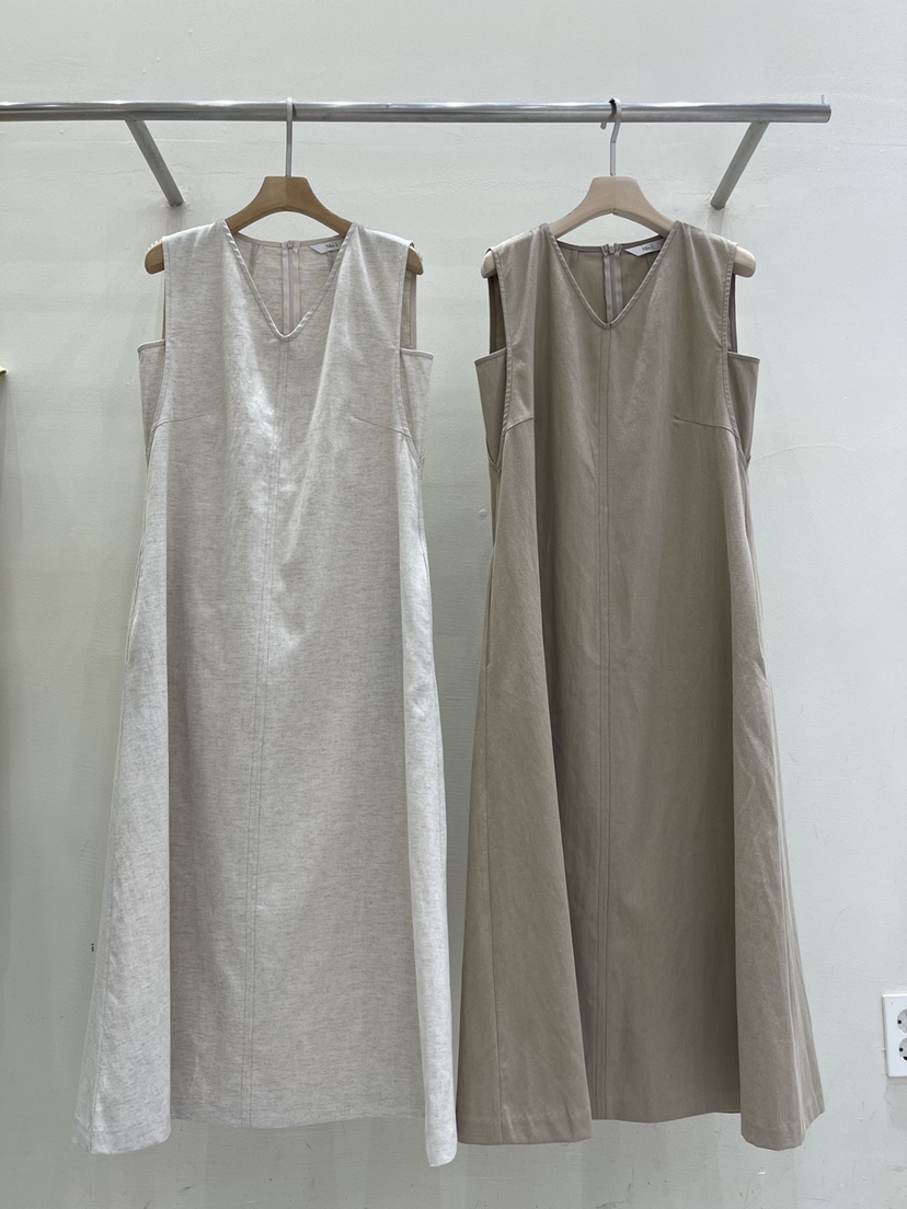 Mu:i直郵韓國代購女裝新品真品熱賣時尚人氣24春夏連衣裙Mu:i-A連衣裙