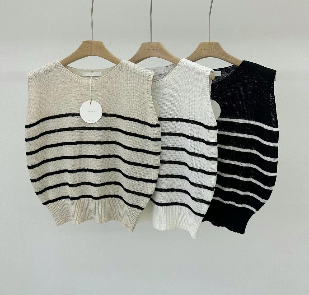 STYLE SCRAP直郵韓國代購女裝新款人氣休閑時尚24春夏吊帶背心STYLE SCRAP吊帶/背心