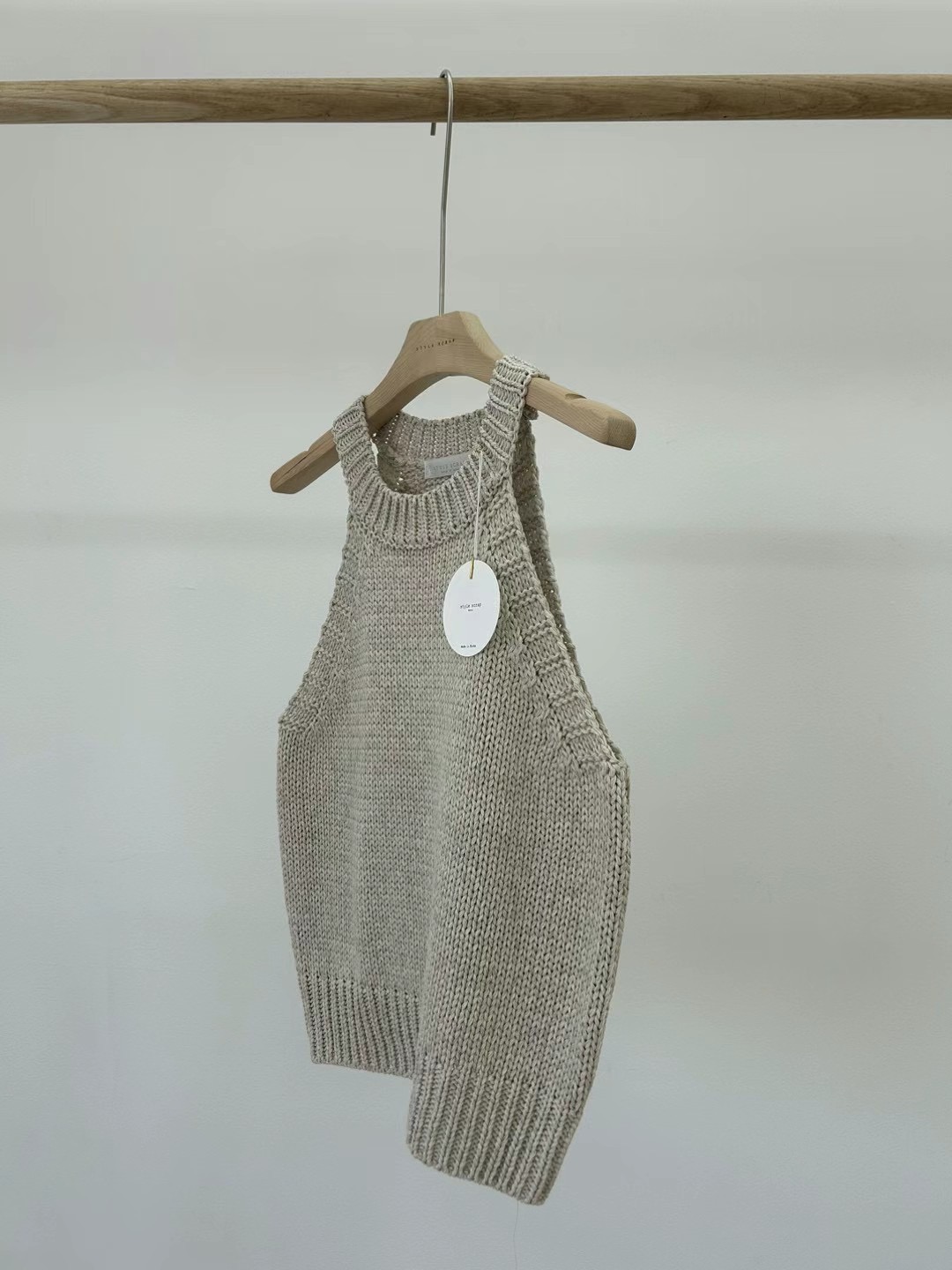 STYLE SCRAP韓國直郵女裝新品24春夏時尚真品吊帶背心亞麻STYLE SCRAP吊帶/背心