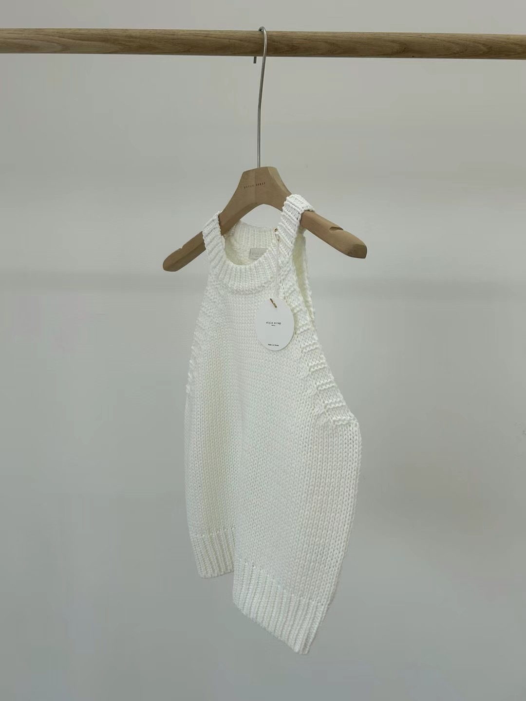 STYLE SCRAP韓國直郵女裝新品24春夏時尚真品吊帶背心亞麻STYLE SCRAP吊帶/背心圖色2