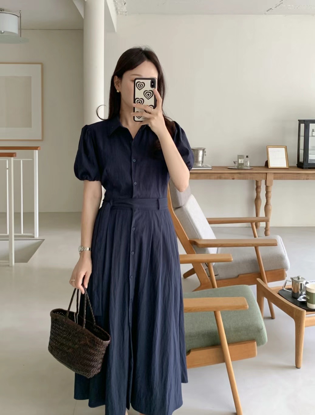 STYLE SCRAP直郵韓國代購女裝新款休閑24春夏真品連衣裙STYLE SCRAP連衣裙