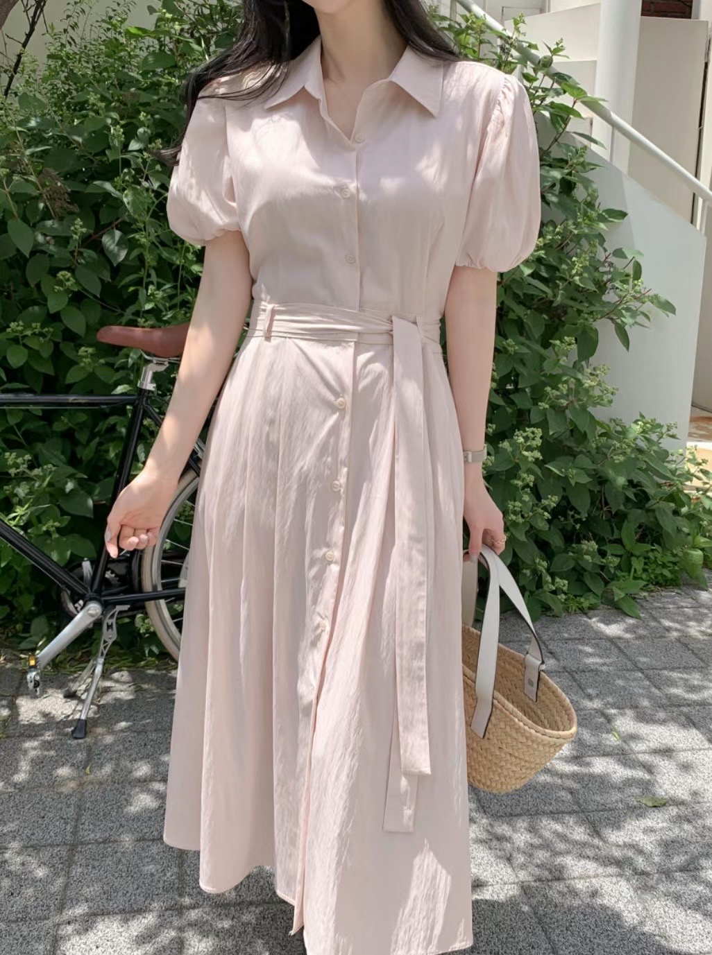STYLE SCRAP直郵韓國代購女裝新款休閑24春夏真品連衣裙STYLE SCRAP連衣裙