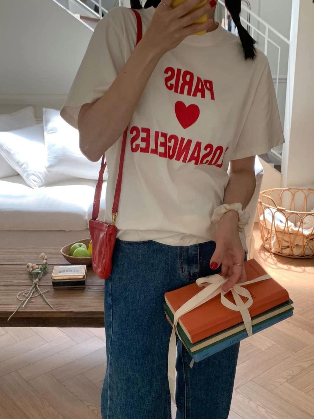 UNKNOWN韓國直郵女裝新款職業人氣推薦真品熱賣時尚休閑T恤ARHEET恤