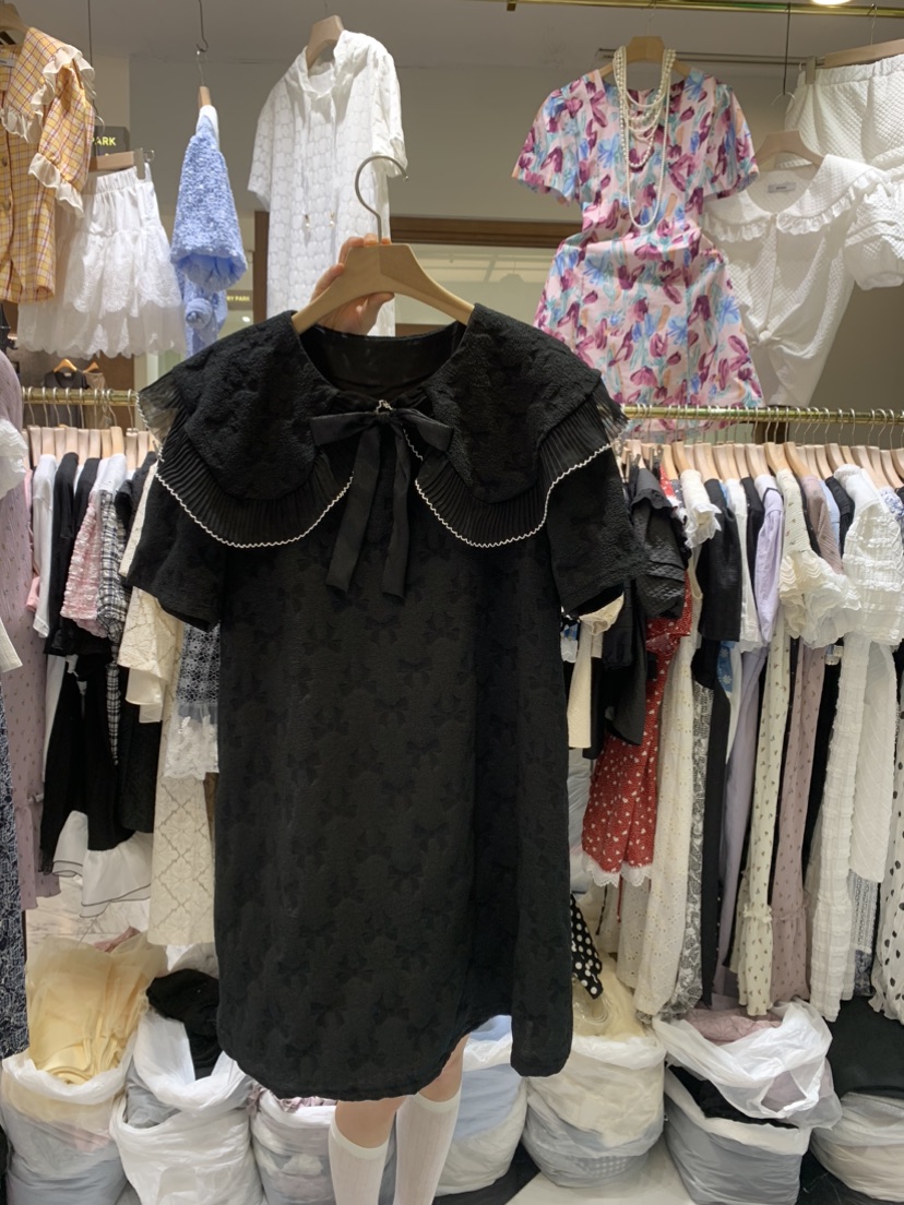 BE&be直郵韓國代購女裝新品熱賣24春夏時尚人氣休閑連衣裙BE&be連衣裙圖色2