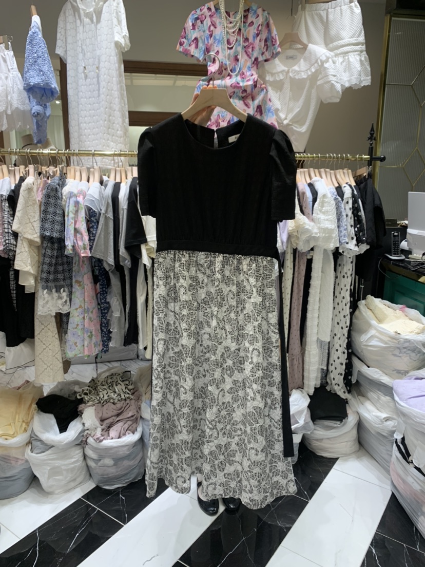 BE&be韓國直郵女裝新品推薦真品職業24春夏時尚人氣連衣裙BE&be連衣裙