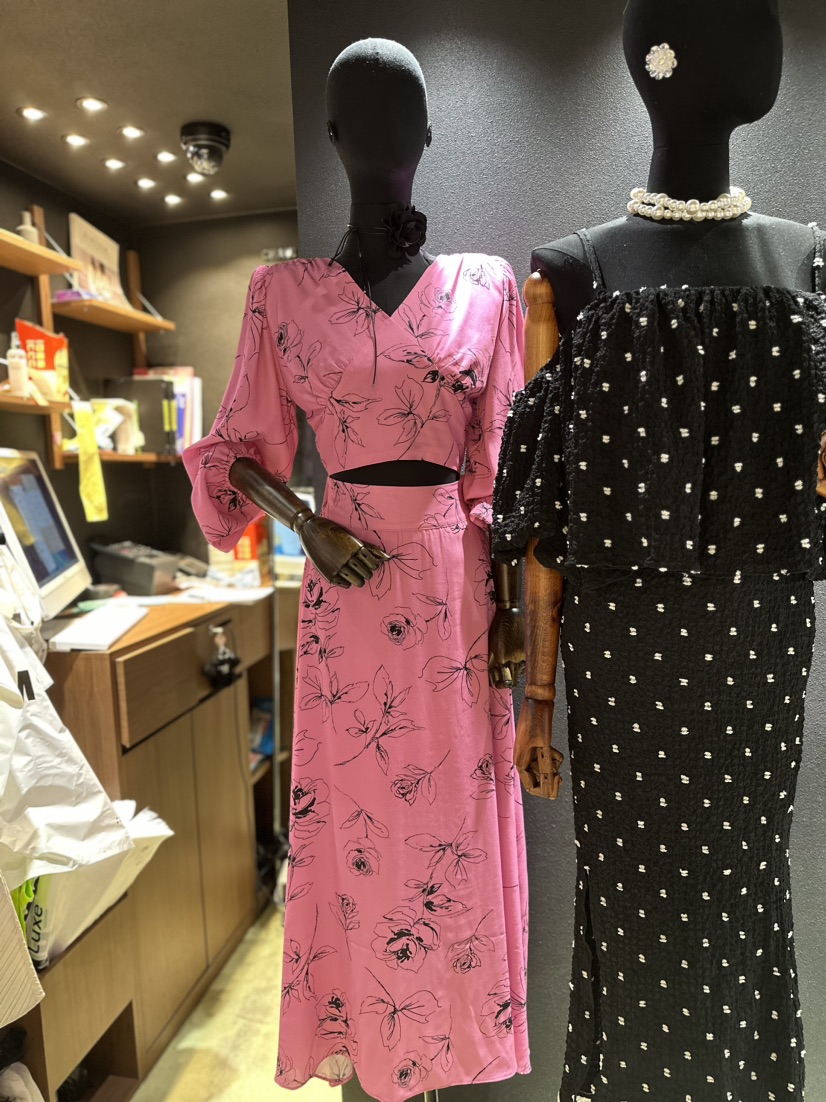 Chavi韓國直郵東大門代購女裝新品熱賣時尚24春夏休閑長裙CHAVI長裙