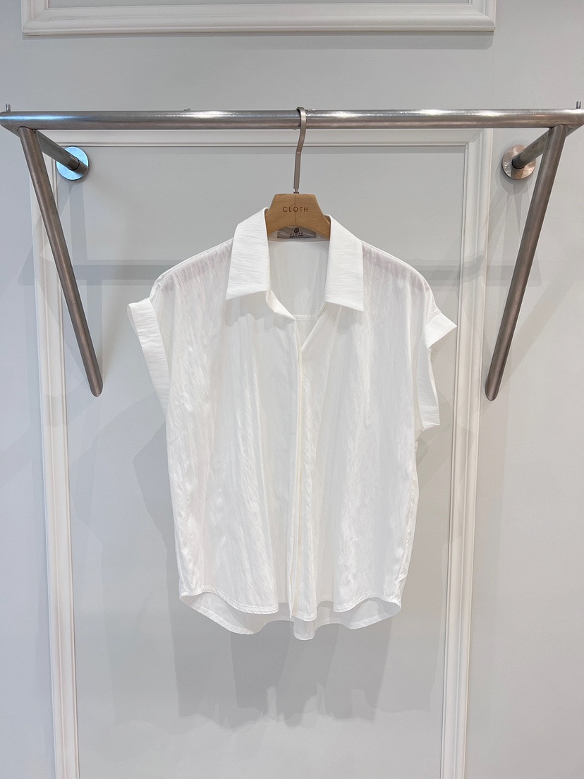 CLOTH韓國直郵東大門實拍女裝新品熱賣24春夏人氣襯衫蕾絲衫CLOTH襯衫/蕾絲衫