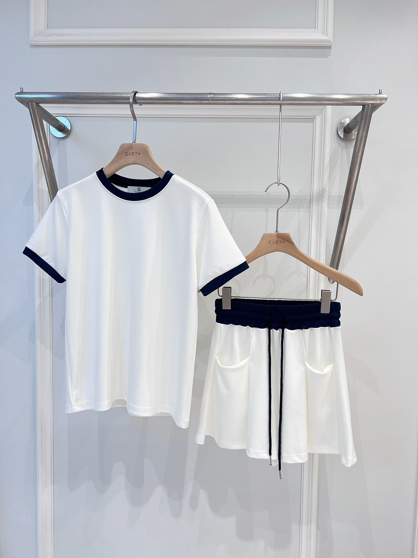CLOTH直郵韓國代購女裝新品24春夏人氣職業休閑熱賣推薦套裝CLOTH套裝圖色1