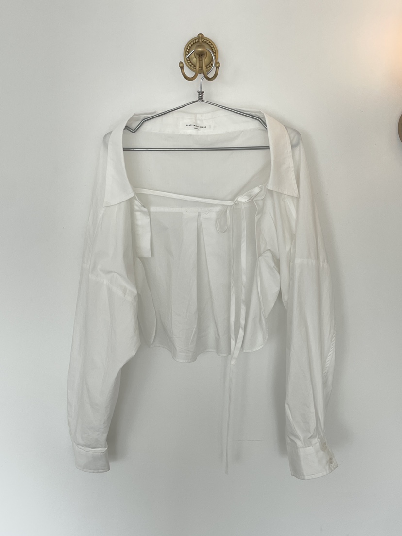 FLATTERING DRESS韓國直郵東大門代購女裝新品休閑襯衫蕾絲衫FLATTERING DRESS襯衫/蕾絲衫圖色1
