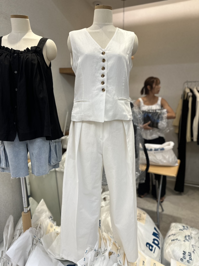 FLOOR韓國直郵東大門代購女裝新品人氣時尚職業真品24春夏休閑褲DRESS ROOM休閑褲