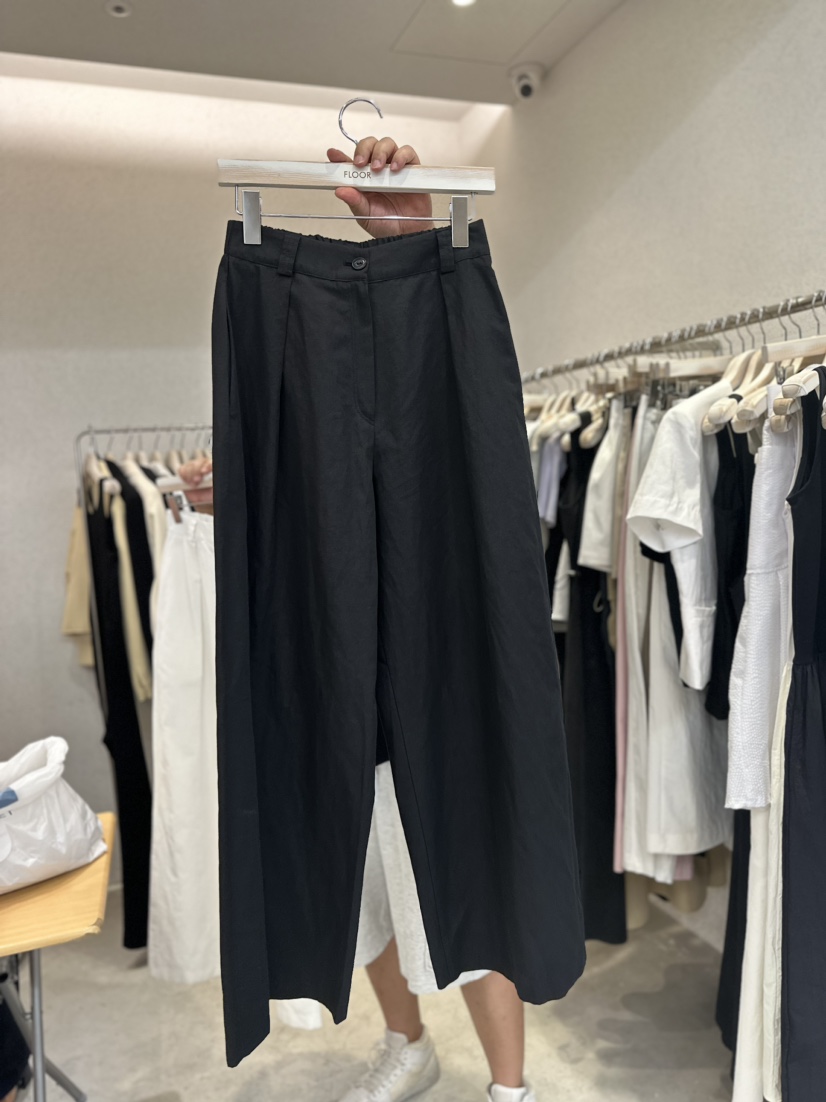 FLOOR韓國直郵東大門代購女裝新品人氣時尚職業真品24春夏休閑褲DRESS ROOM休閑褲圖色2