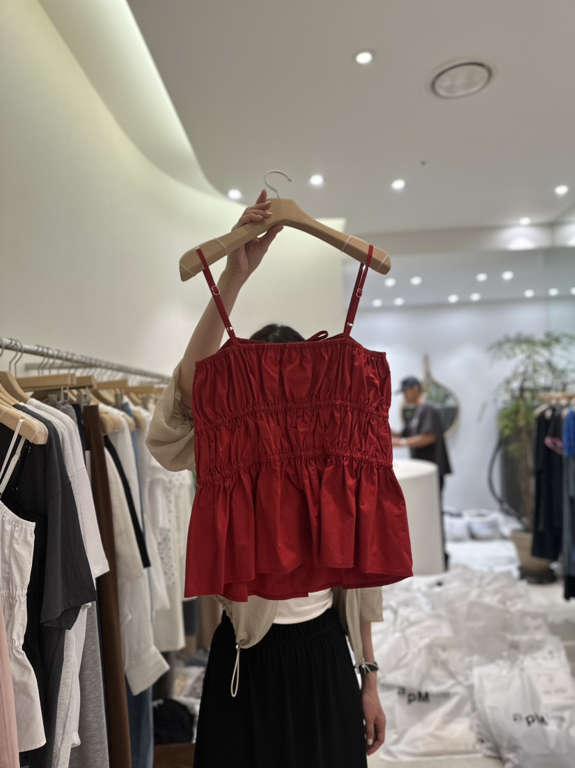 GRACIA韓國直郵女裝新款休閑24春夏時尚真品職業吊帶背心GRACIA吊帶/背心