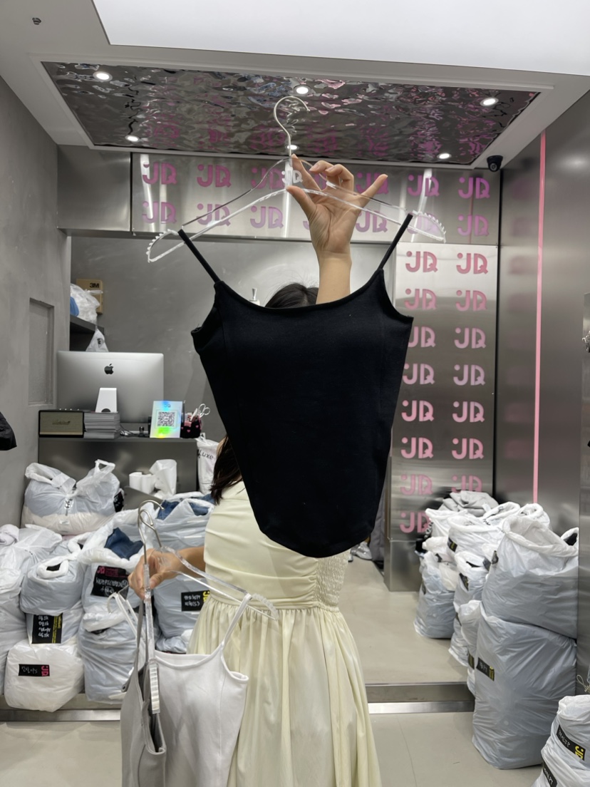 Judyque韓國直郵女裝新款24春夏人氣真品職業時尚吊帶背心JUDYQUE吊帶/背心圖色3