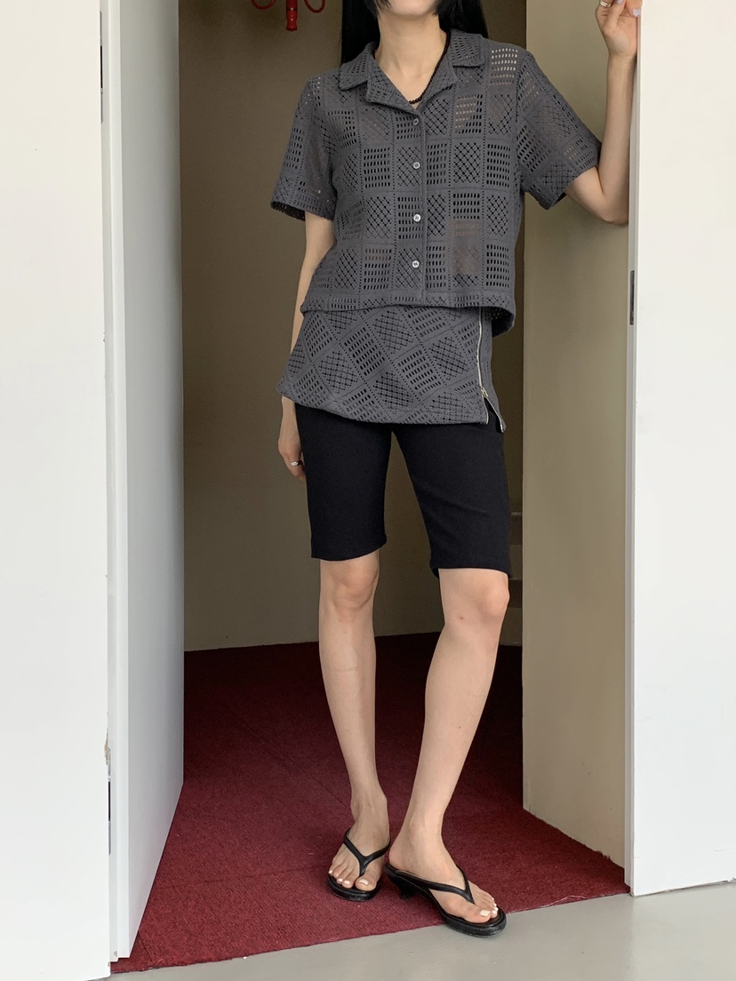 US韓國直郵女裝新款職業人氣休閑24春夏推薦熱賣裙子蕾絲US裙子