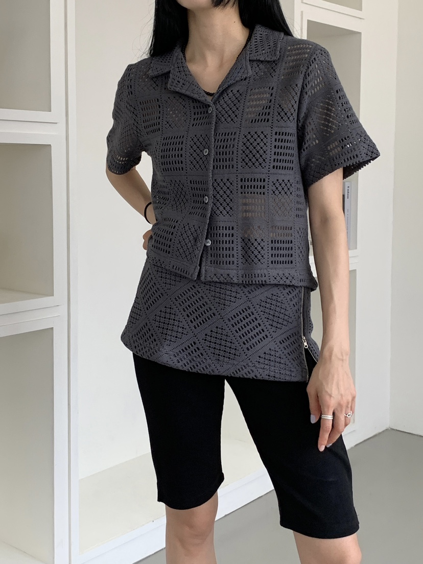 US韓國直郵女裝新款職業人氣休閑24春夏推薦熱賣裙子蕾絲US裙子