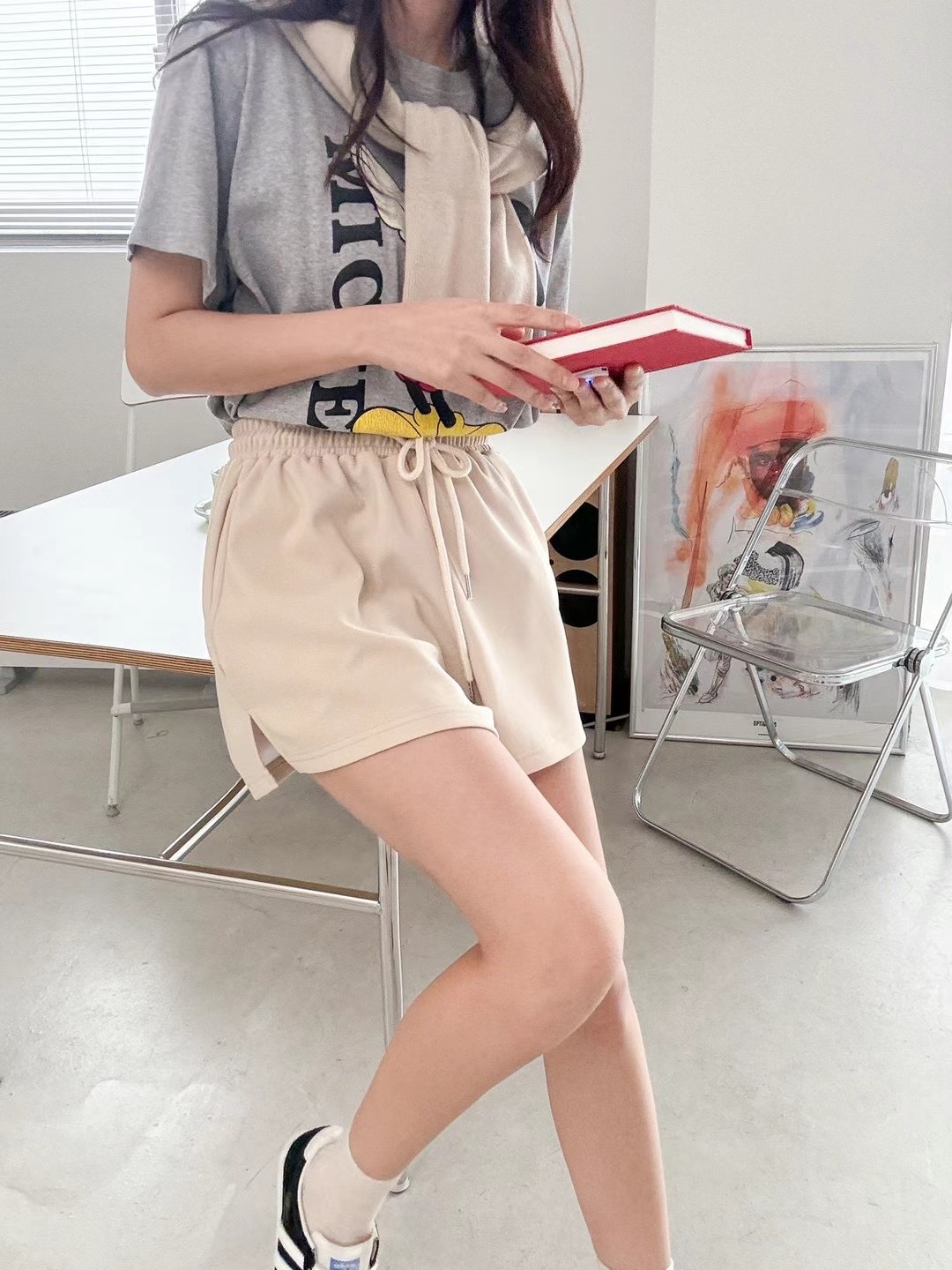 75AVE韓國直郵東大門實拍女士新品熱賣職業人氣時尚推薦短褲75AVE短褲
