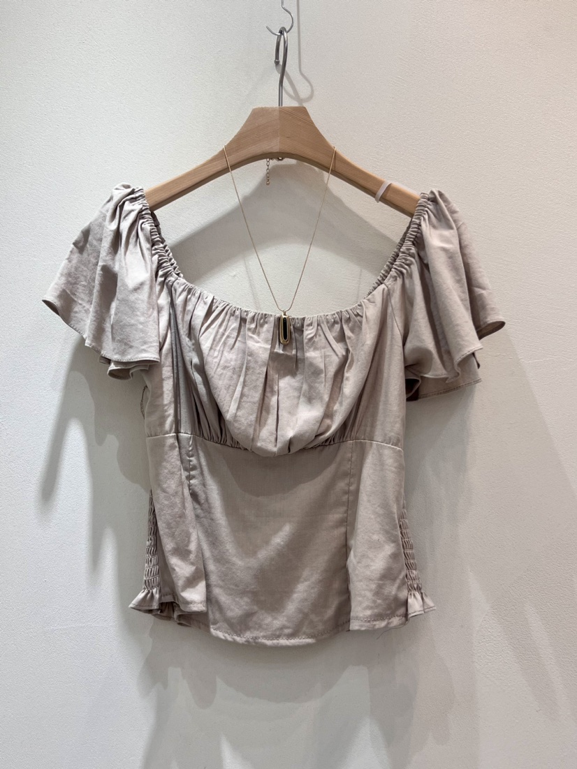 AVEC-OT韓國直郵女裝新款真品職業推薦24春夏襯衫蕾絲衫EIGHTGLOW襯衫/蕾絲衫