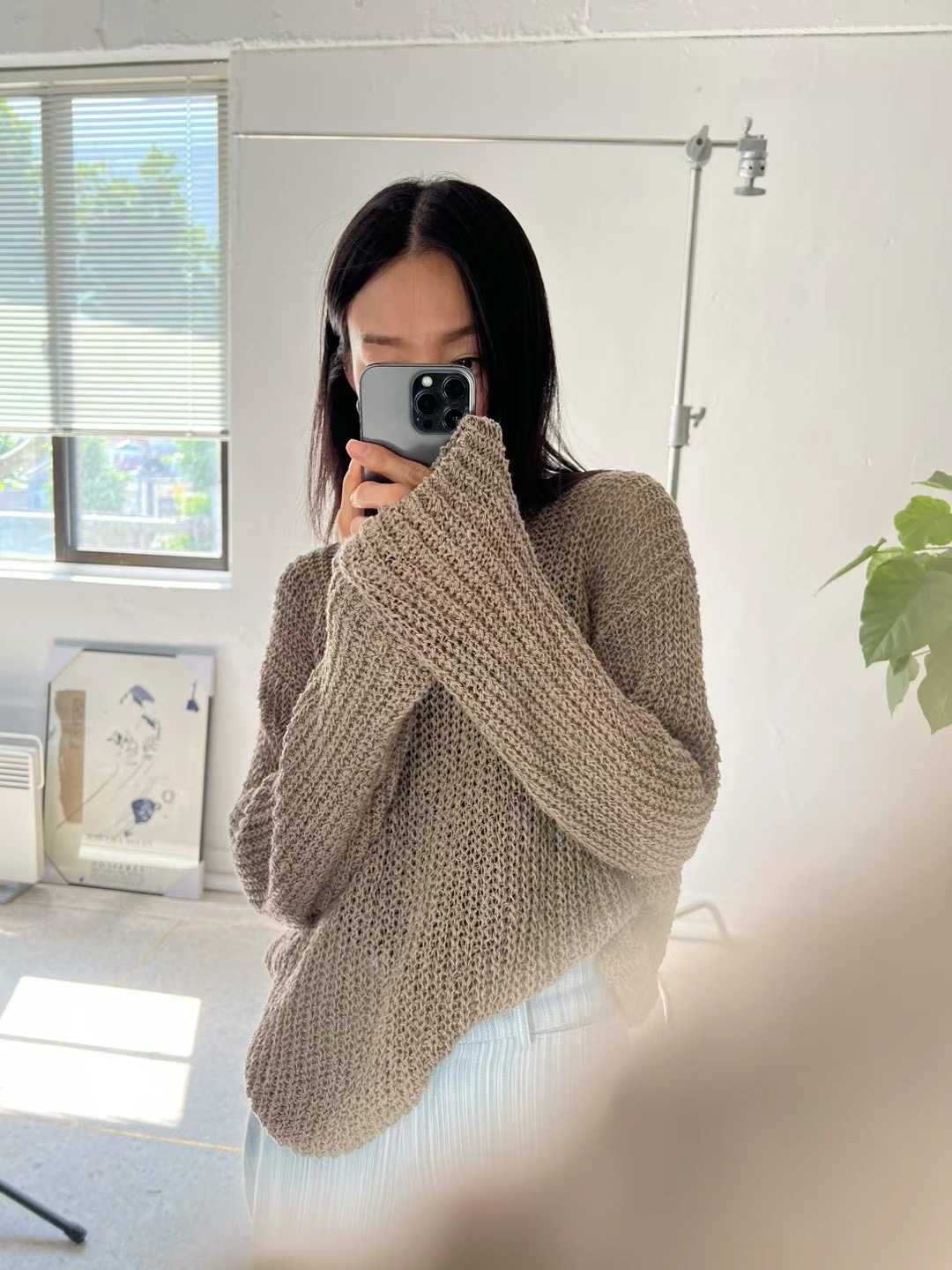 BRICK韓國直郵女士新款真品時尚熱賣人氣休閑推薦24秋夏針織衫BRICK針織衫圖色3