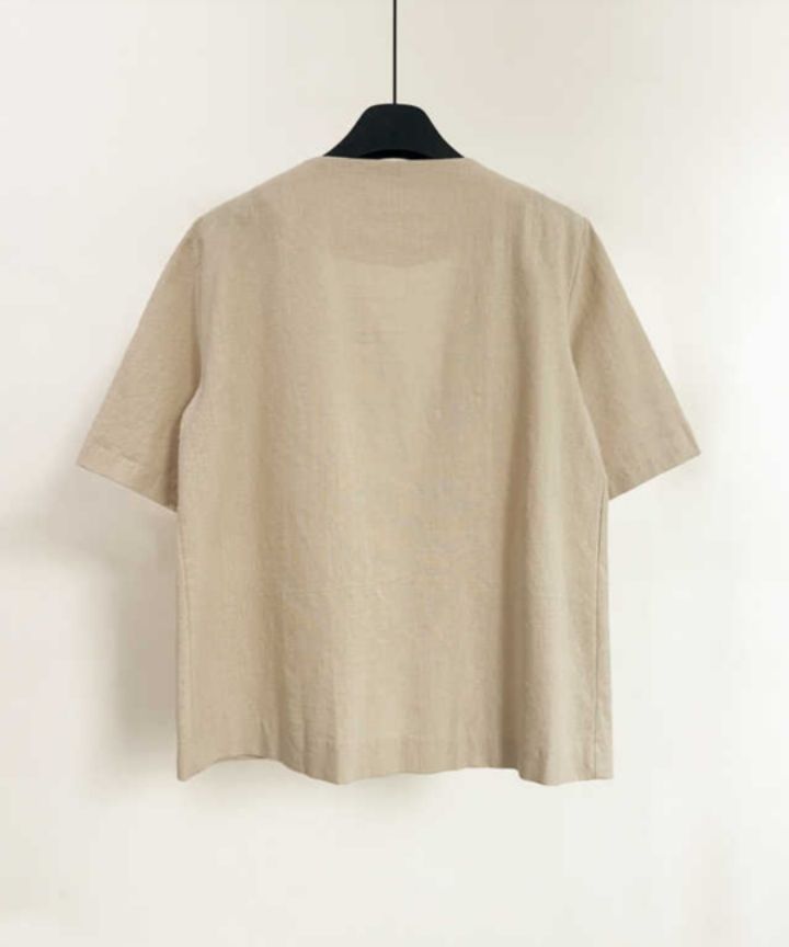 DORI直郵韓國代購女裝新品熱賣真品24春夏時尚職業夾克亞麻OURR夾克