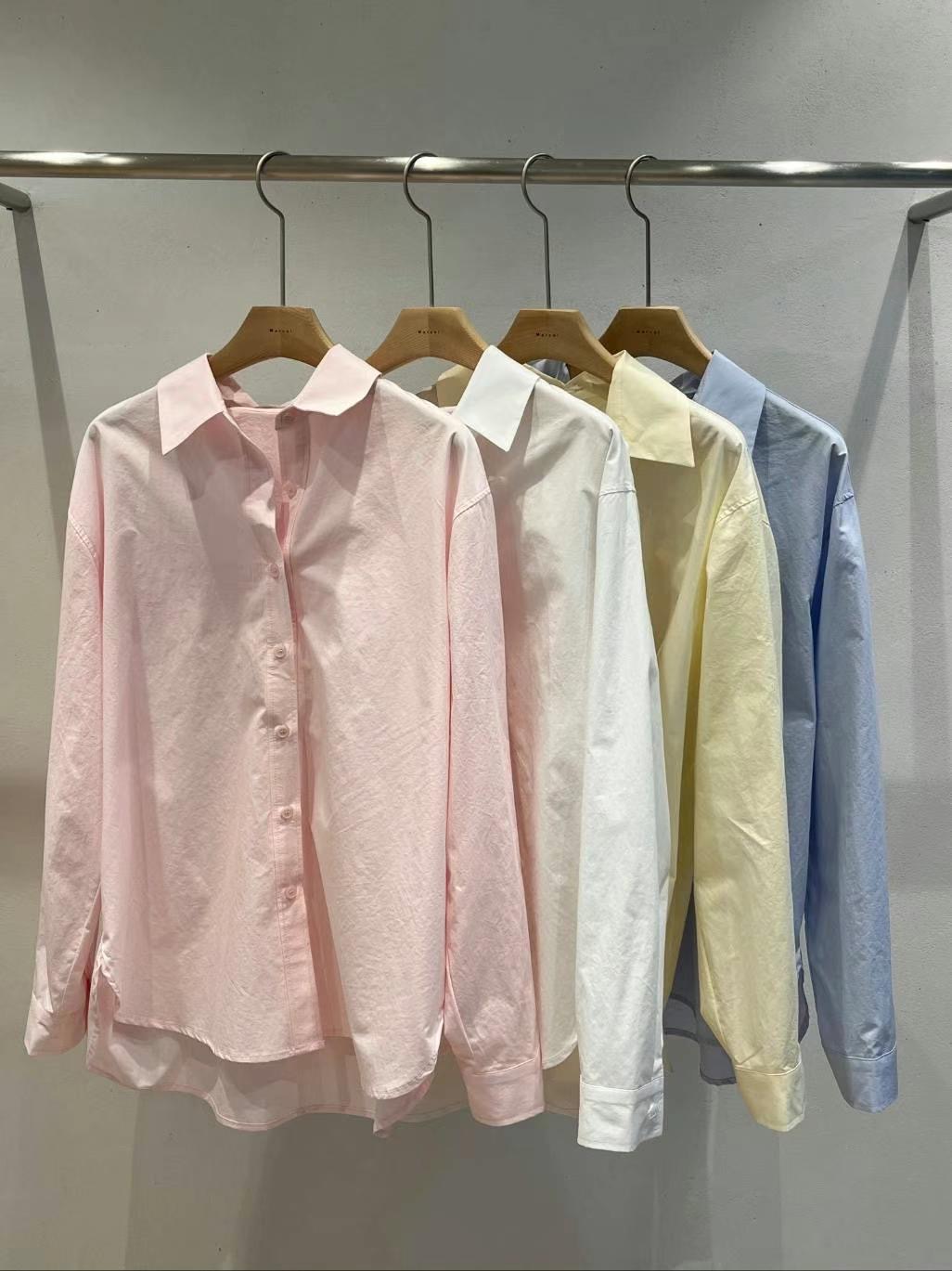 MARCEL直郵韓國代購女裝新款人氣職業24秋夏休閑襯衫蕾絲衫MARCEL___襯衫/蕾絲衫圖色3左三色