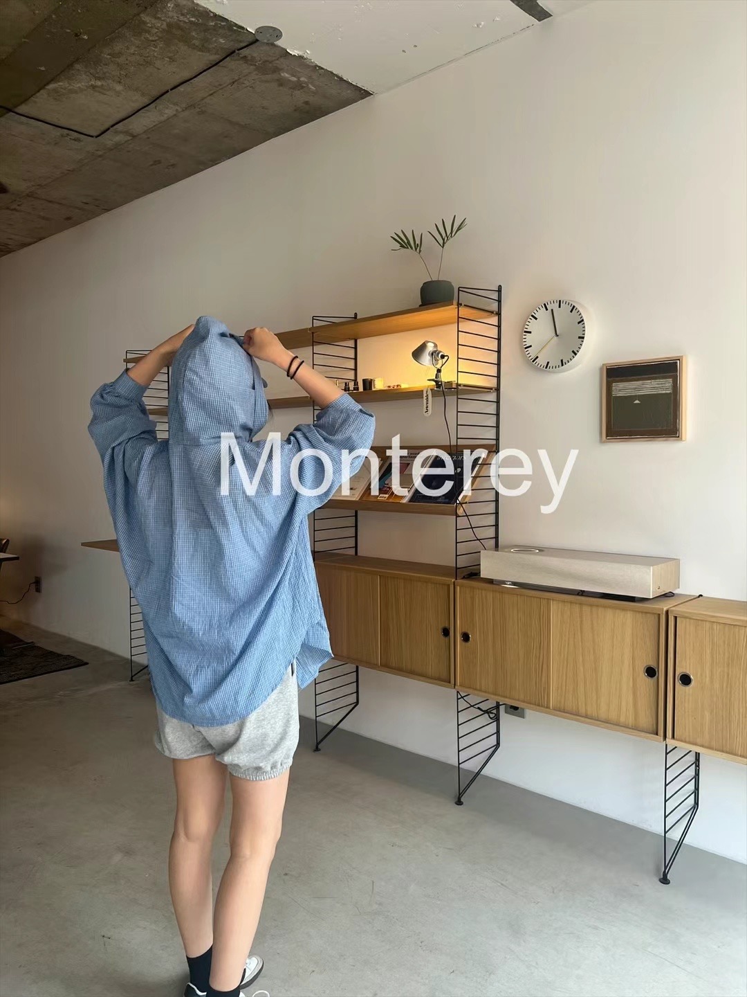MONTEREY韓國直郵東大門代購女裝新品職業熱賣真品襯衫蕾絲衫MONTEREY襯衫/蕾絲衫