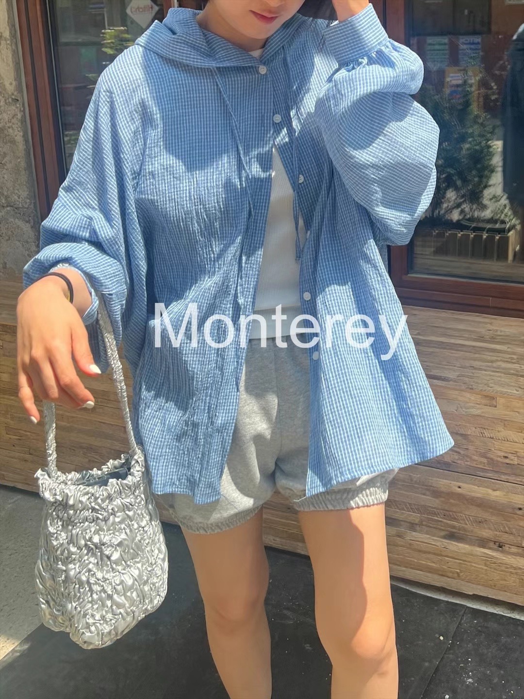 MONTEREY韓國直郵東大門代購女裝新品職業熱賣真品襯衫蕾絲衫MONTEREY襯衫/蕾絲衫