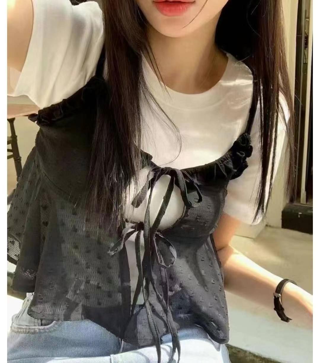MOVEMENT韓國直郵女裝新款推薦休閑真品24春夏時尚吊帶背心MOVEMENT吊帶/背心