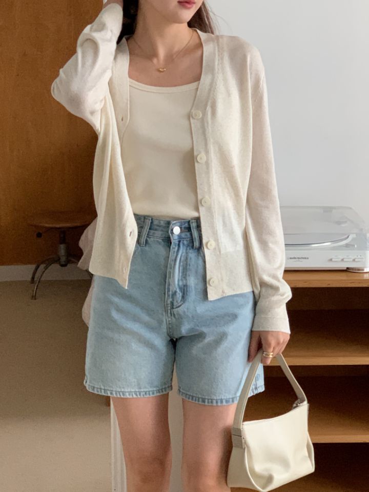 PLAYLIST韓國直郵東大門實拍女裝新品真品熱賣針織衫打折亞麻confetti針織衫