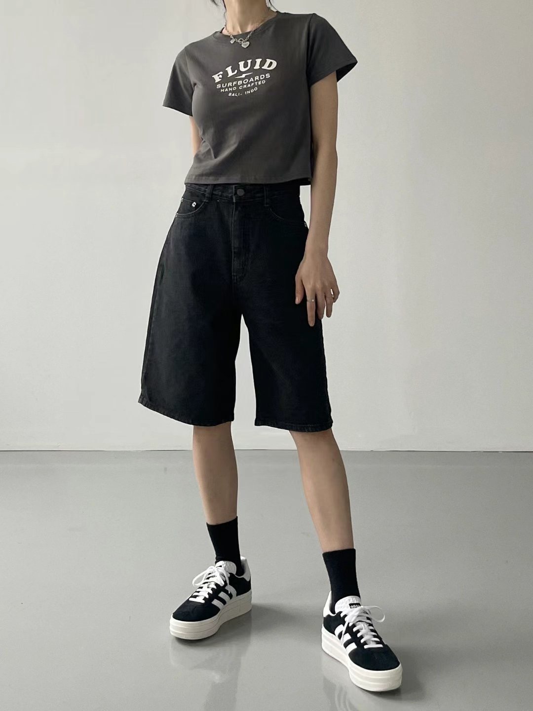 Theraw直郵韓國代購女士新款真品人氣休閑推薦職業24秋夏短褲Theraw短褲圖色3