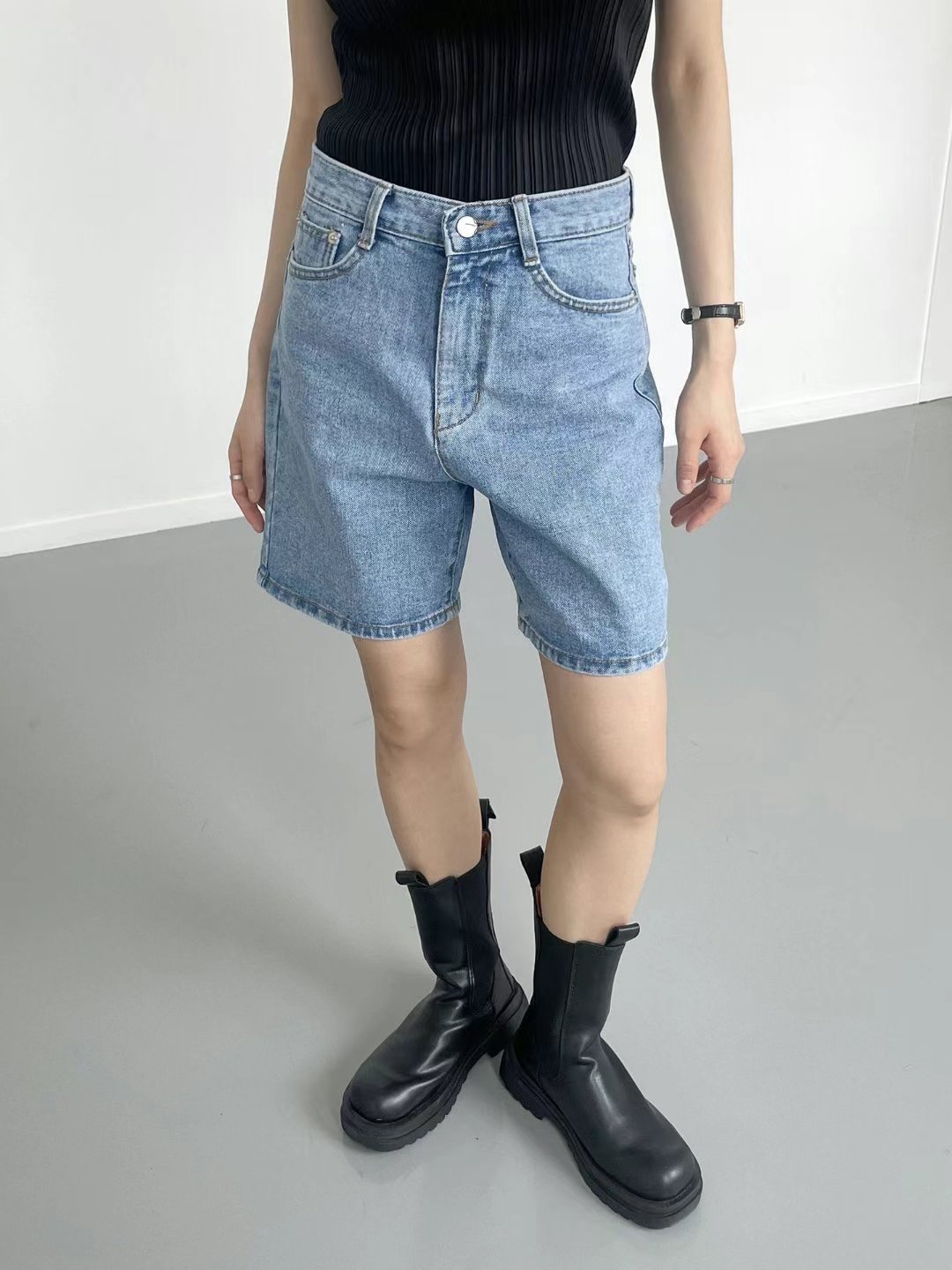 Theraw直郵韓國代購女裝新款人氣24秋夏職業推薦時尚短褲Theraw短褲圖色2