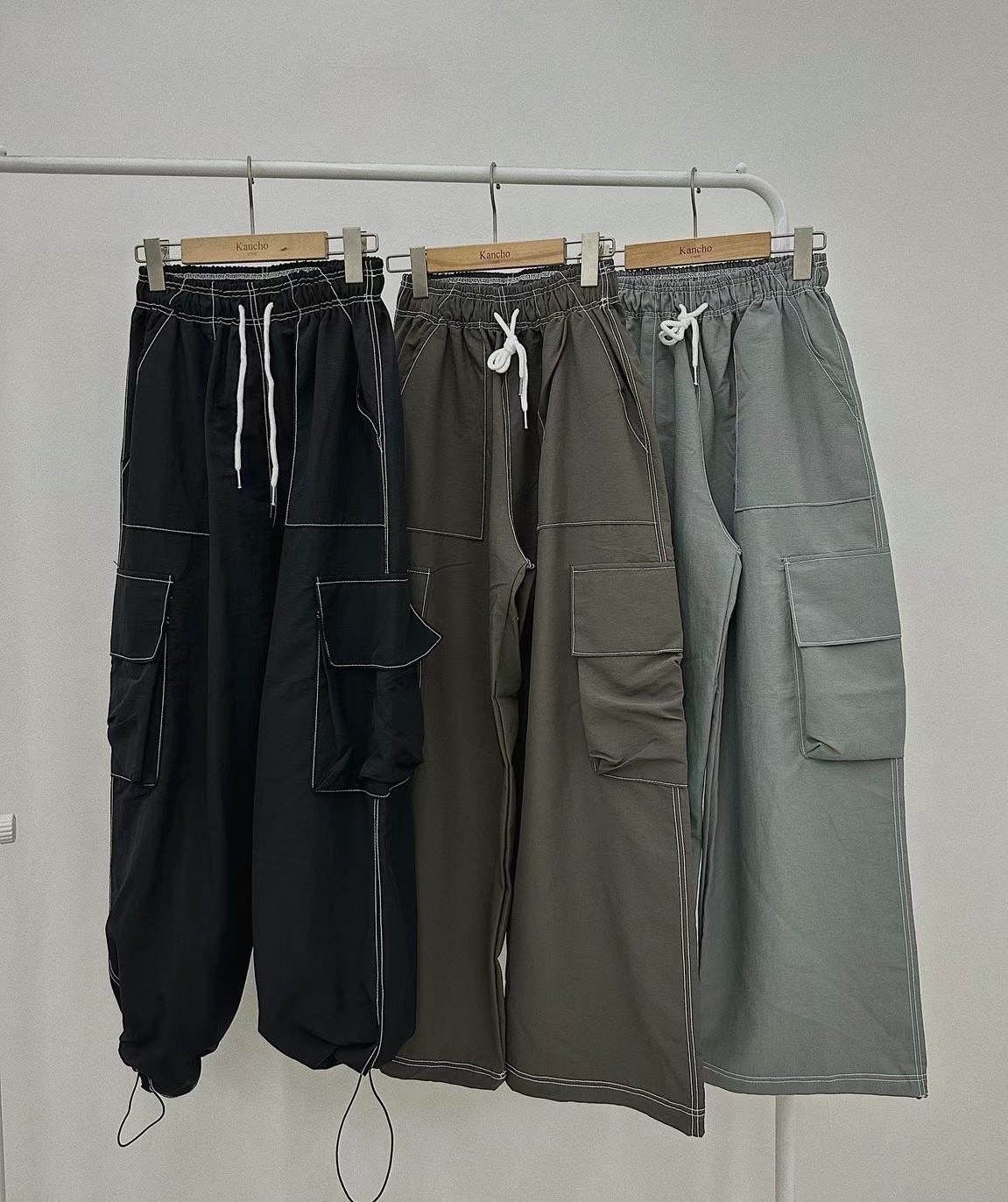 THX_VERY韓國直郵東大門實拍女裝新品時尚職業熱賣人氣休閑褲THX_VERY休閑褲圖色2左二色