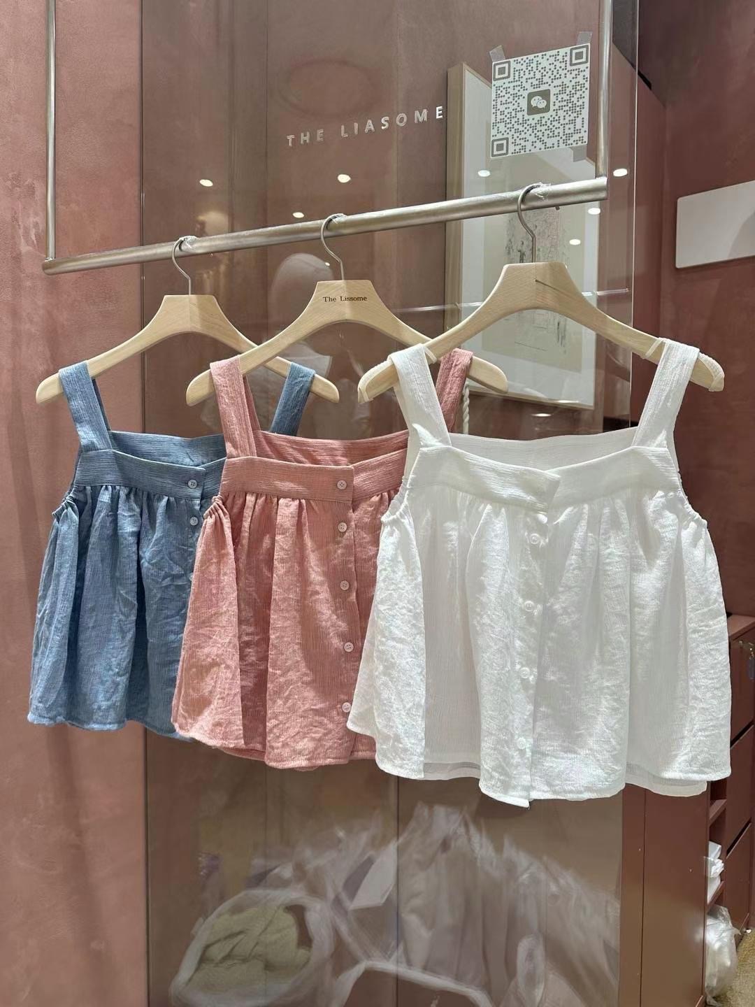 THE LIASOME直郵韓國代購女裝新品職業真品推薦熱賣吊帶背心THE LIASOME吊帶/背心圖色1