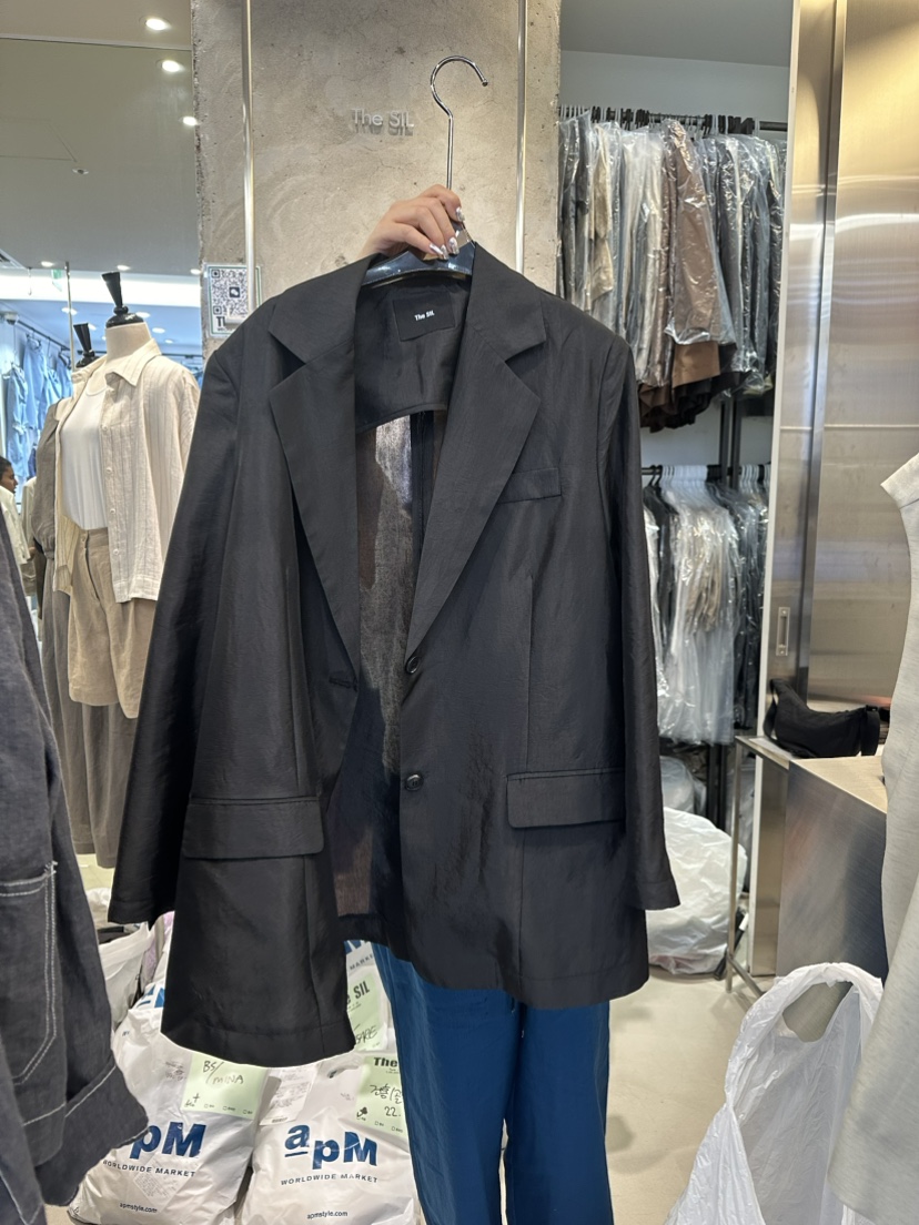 THE SIL韓國直郵東大門實拍女裝新品熱賣推薦24春夏夾克THE SIL/1 2ILLY夾克圖色2