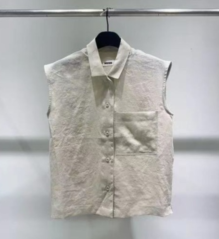 WATER/RIVER韓國直郵女裝新品24春夏熱賣人氣職業吊帶背心WATER/RIVER吊帶/背心