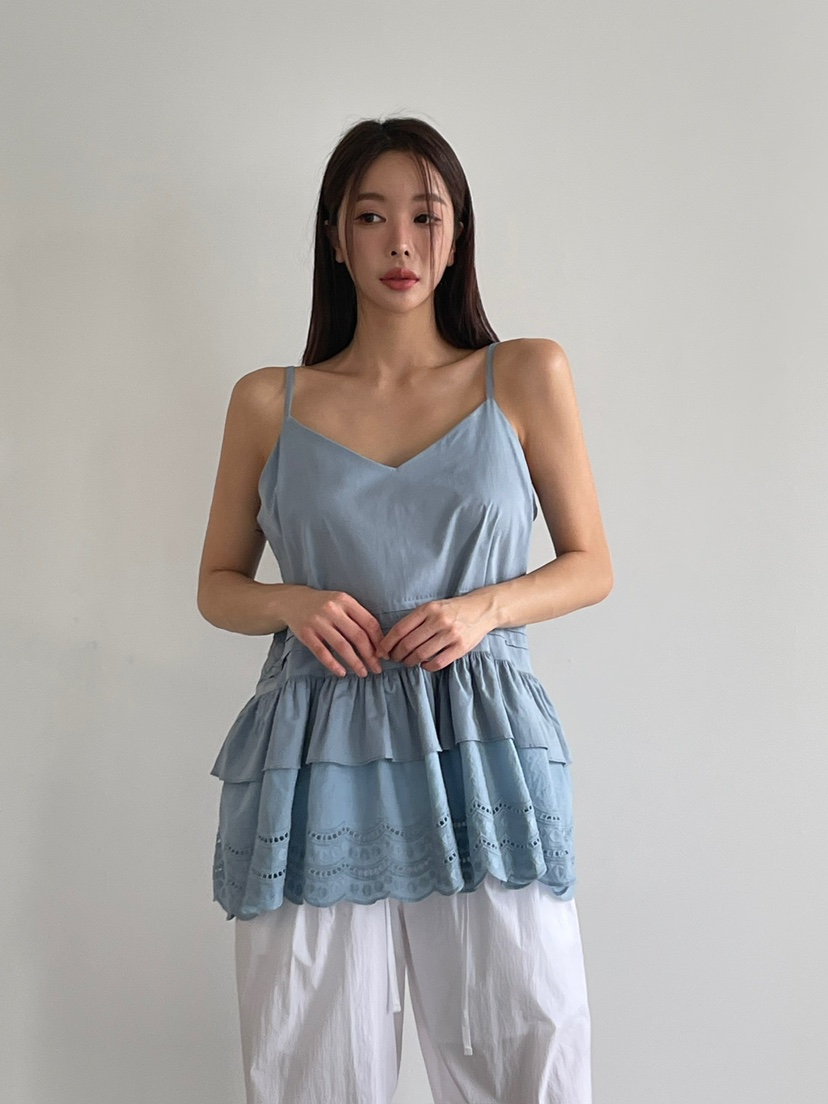 ANOTHER AVENUE韓國直郵東大門實拍女裝新品職業時尚吊帶背心ANOTHER AVENUE吊帶/背心